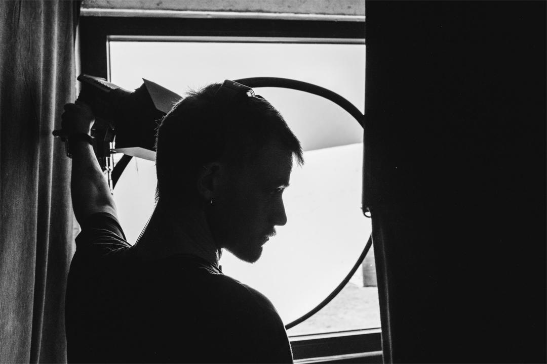 Christian Schnebel on set 1